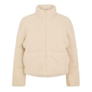 USA Pro Womens/Ladies Borg Puffer Jacket / Cream